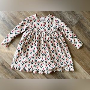 Hanna Andersson girls gnome printed dress